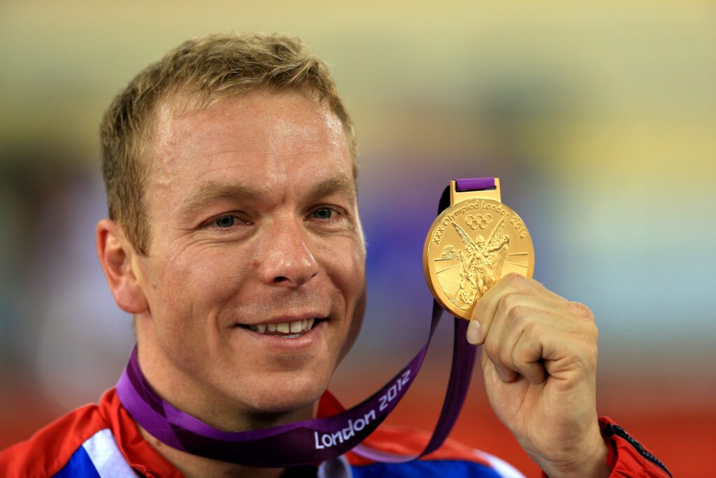 Show Up. Chris Hoy, the epitome of showing up.