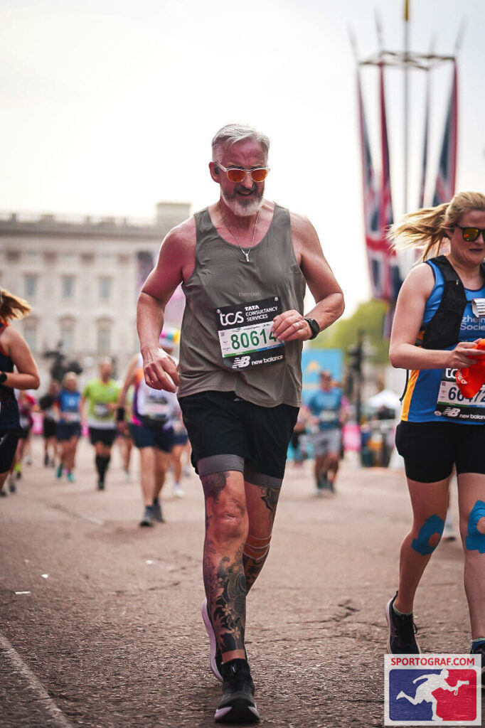 London Marathon - 300 yards left.